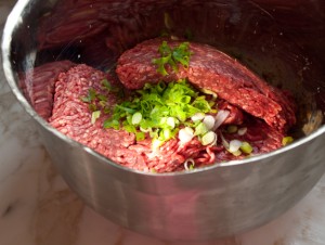 mixing-meat