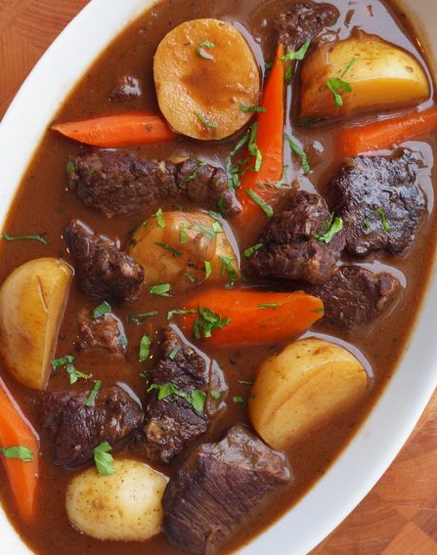 Beef Stew with Carrots and Potatoes