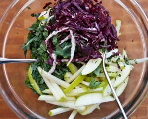 kale-apple-pancetta-salad-mixing