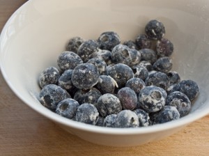 blueberries-in-flour