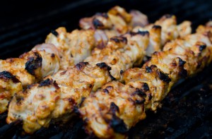 grilling-chicken-kebabs