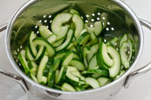 salting-cucumbers