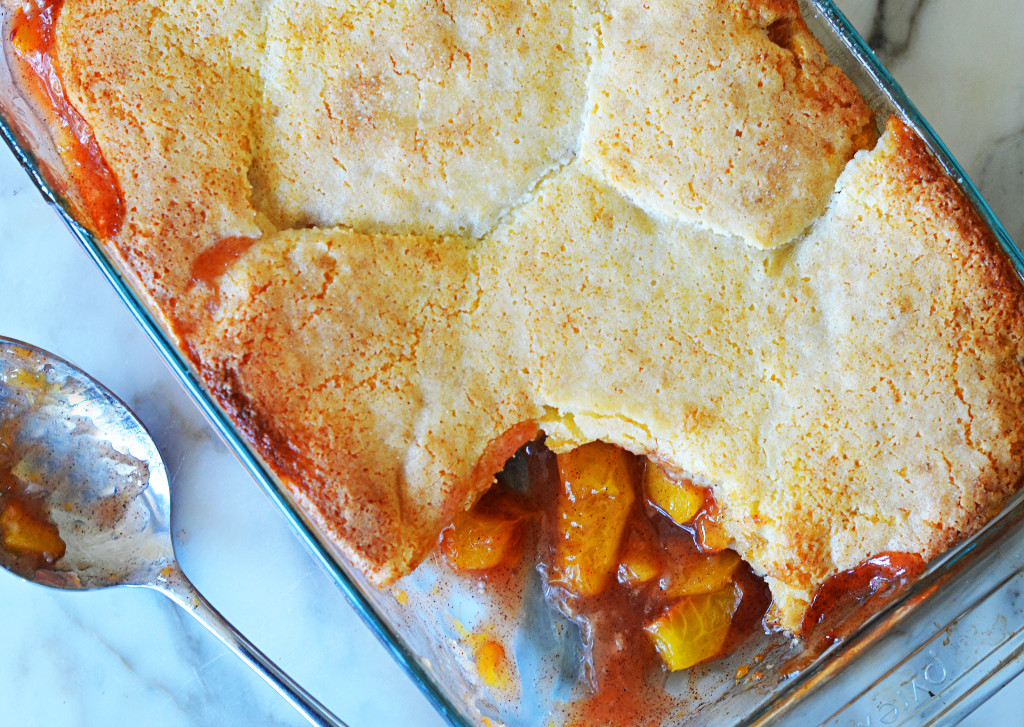 Southern Peach Cobbler - Once Upon a Chef