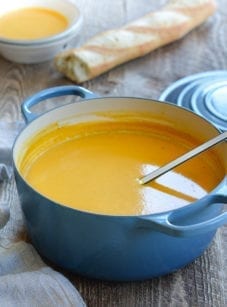 Butternut Squash & Sweet Potato Soup