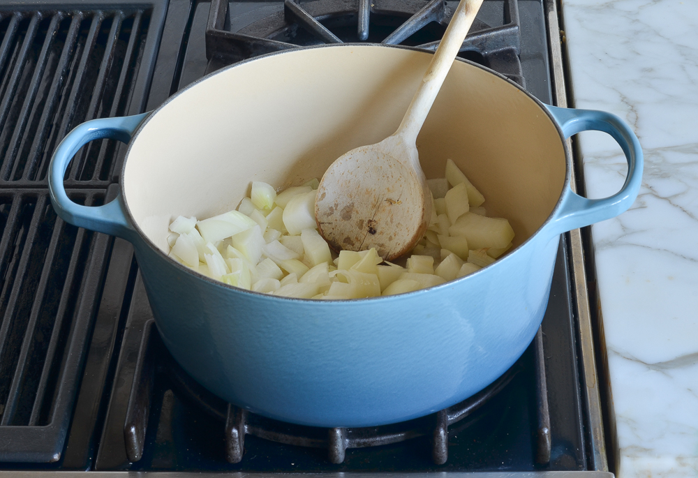 how to make butternut squash sweet potato soup