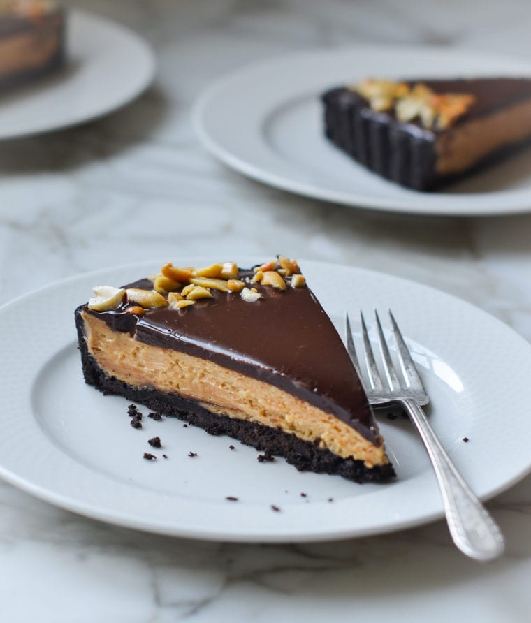 how to make chocolate peanut butter pie