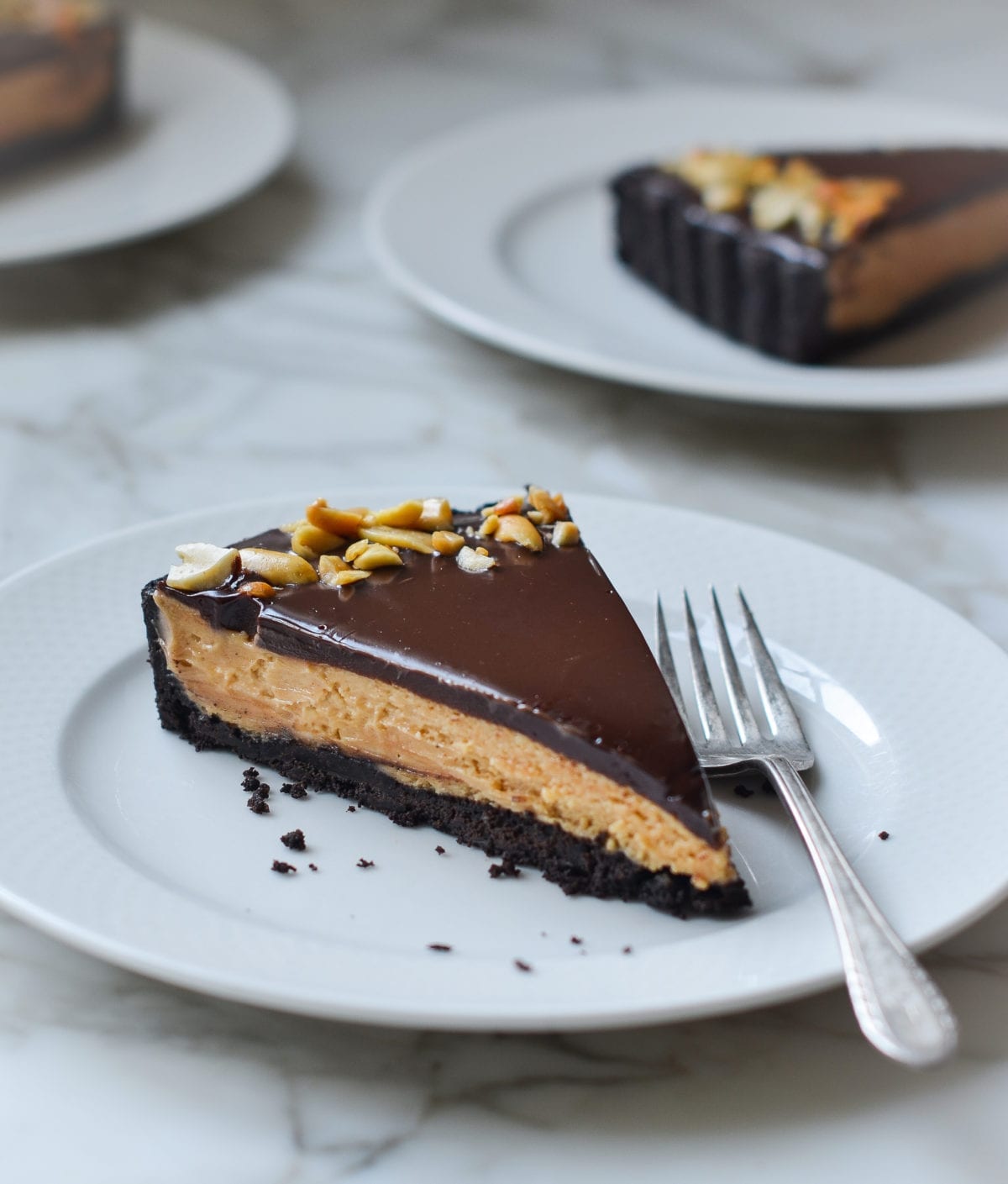 Chocolate Peanut Butter Tart - Once Upon a Chef