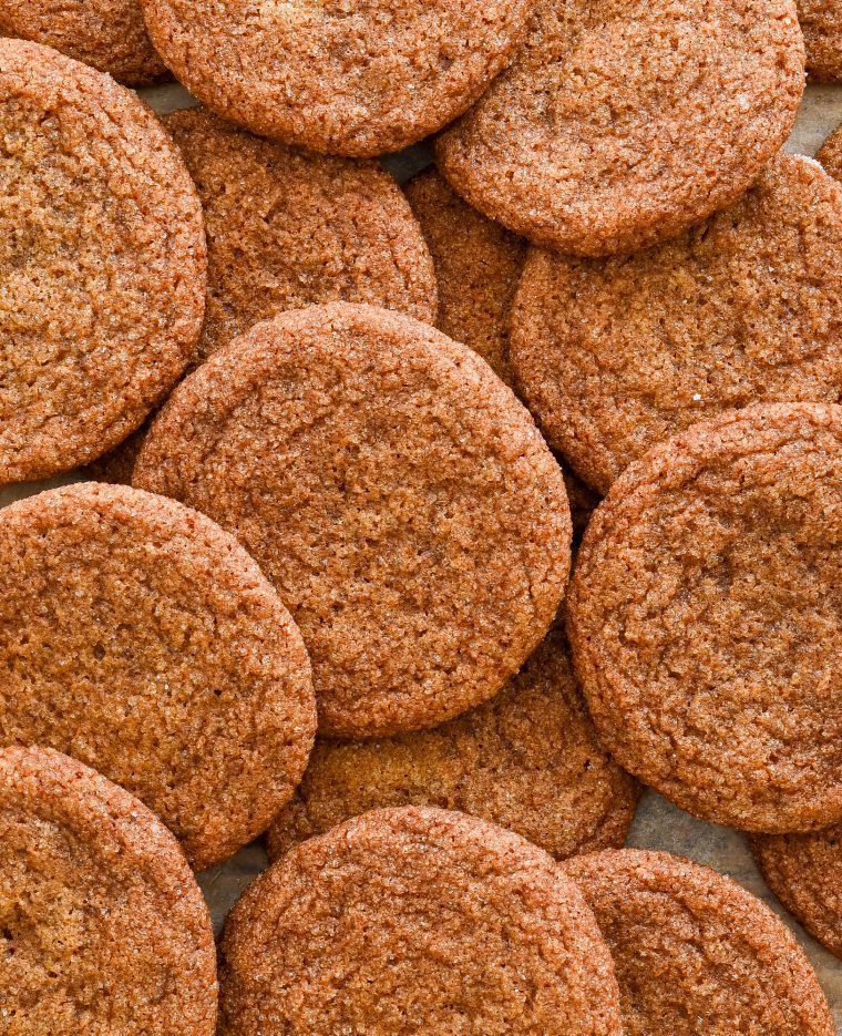 pile of ginger cookies
