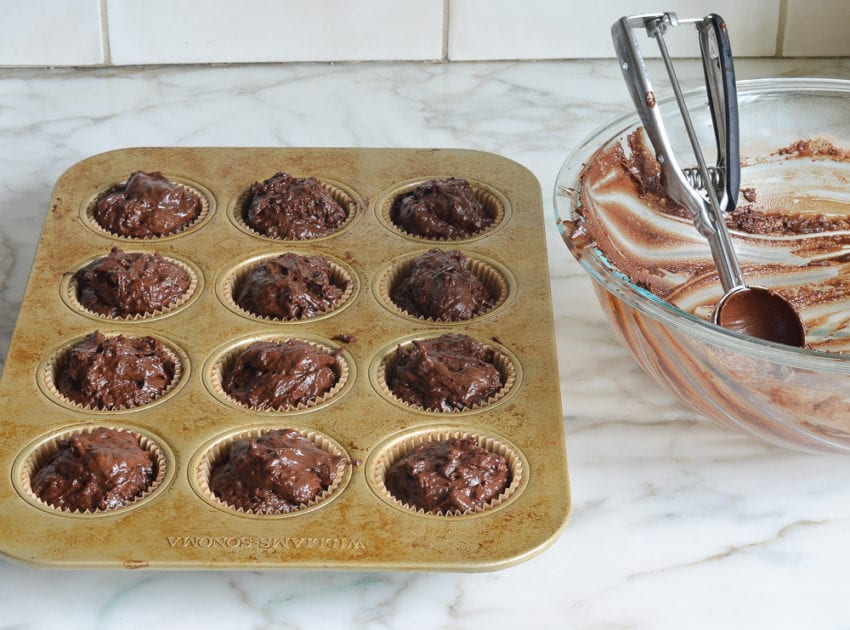 how to make chocolate muffins