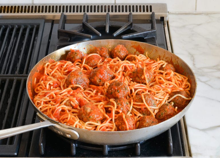 Spaghetti and Meatballs Once Upon a Chef