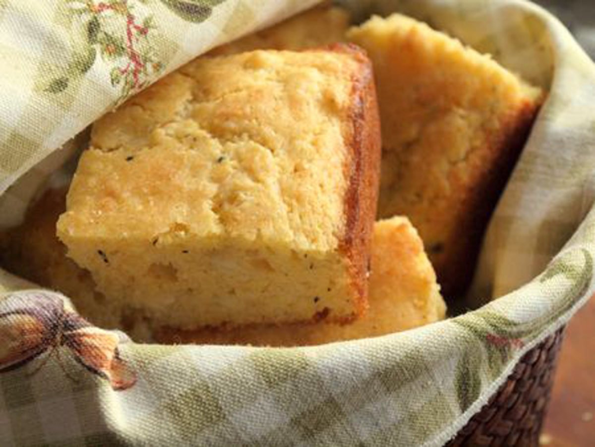 Savory Cornbread with Cheddar & Thyme-image