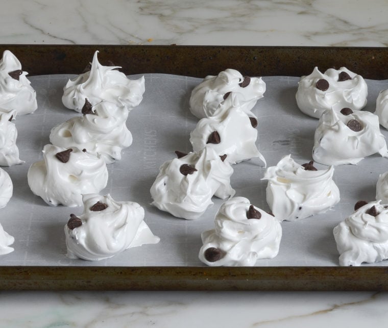 Chocolate Chip Meringue Cookies Once Upon a Chef
