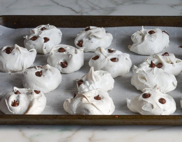 Chocolate Chip Meringue Cookies Once Upon a Chef