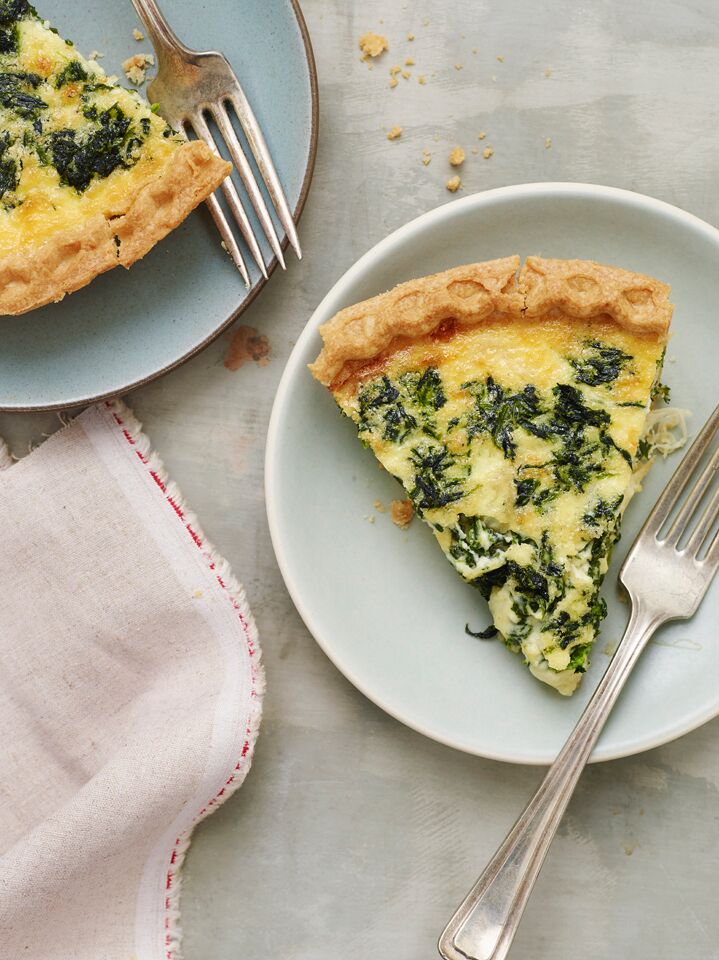 Classic French Spinach Quiche Once Upon A Chef
