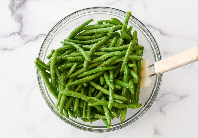 tossed green beans