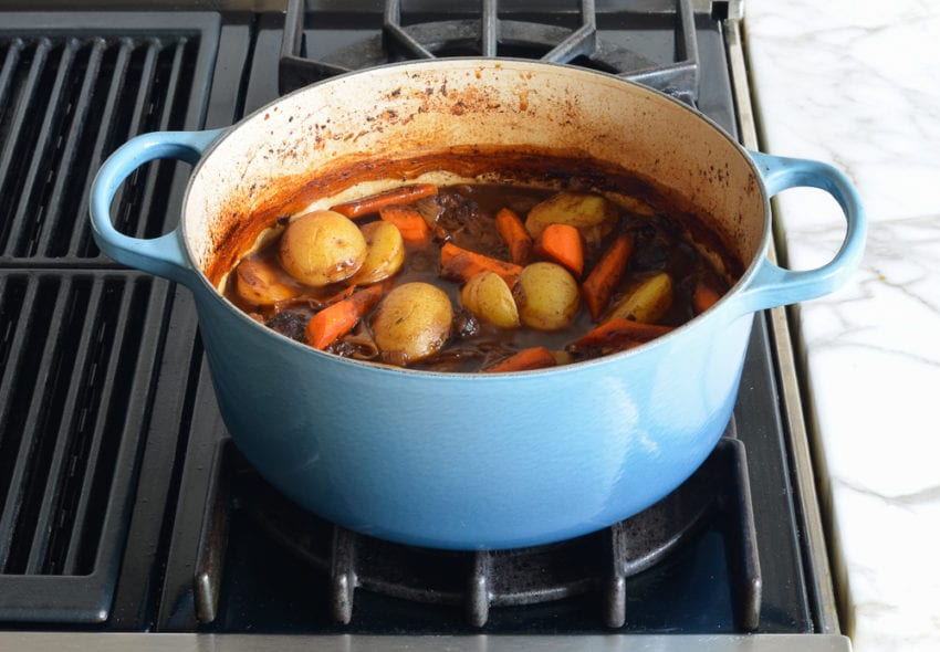 Beef Stew with Carrots & Potatoes