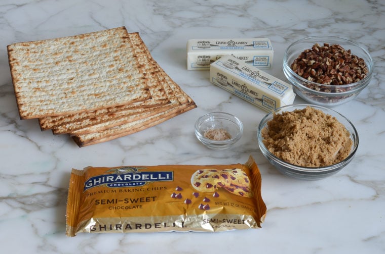 Chocolate Toffee Matzo Crack Once Upon a Chef