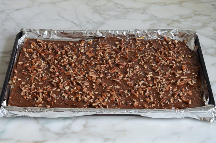 Chocolate Toffee Matzo Crack Once Upon a Chef