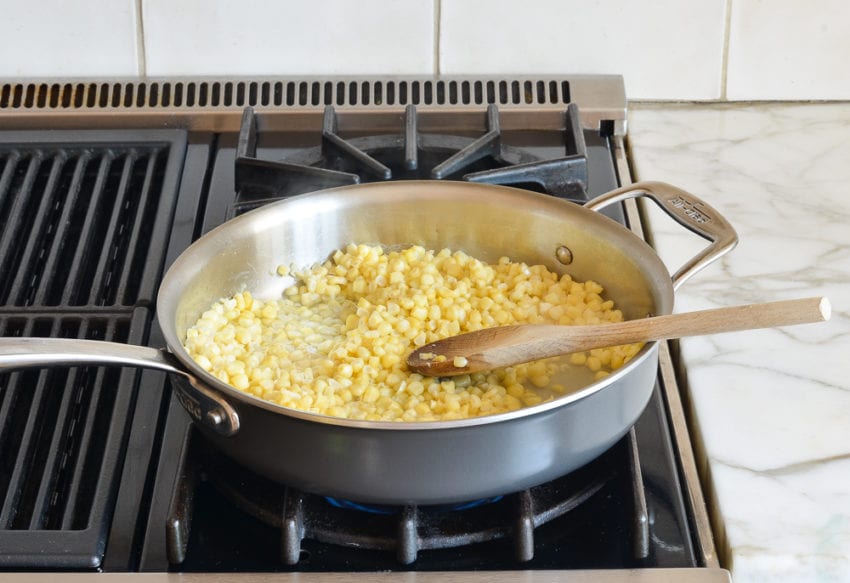 how to make corn and tomatoes