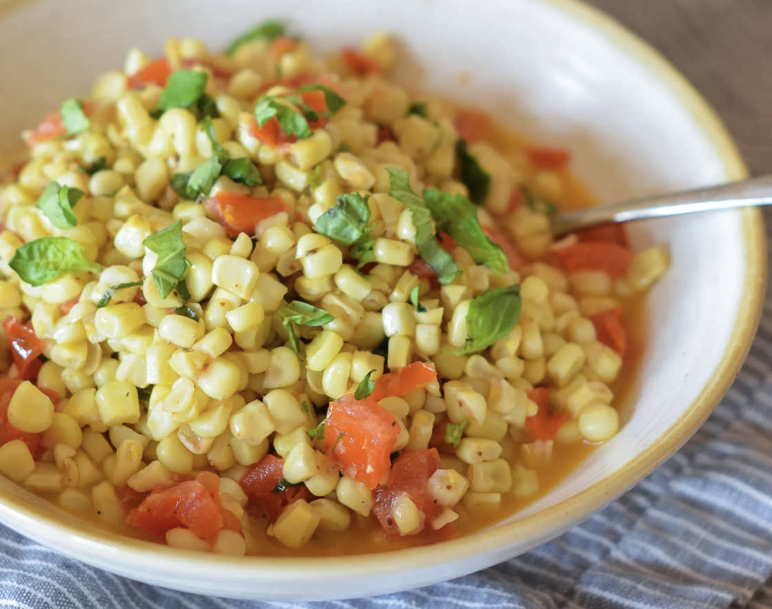 Chesapeake Corn, Tomatoes & Basil-image