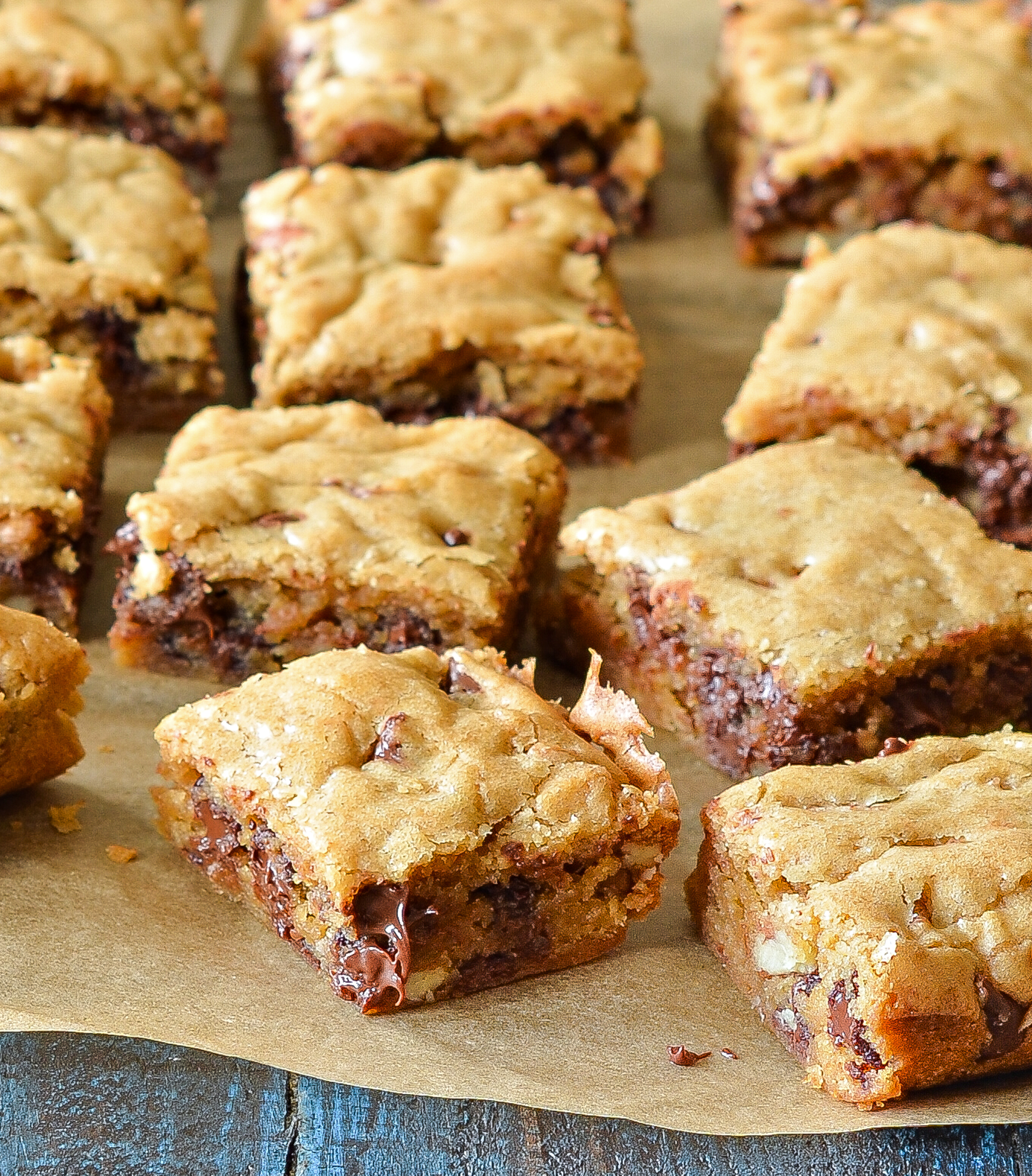 Chocolate Chip Pecan Blondies Once Upon A Chef