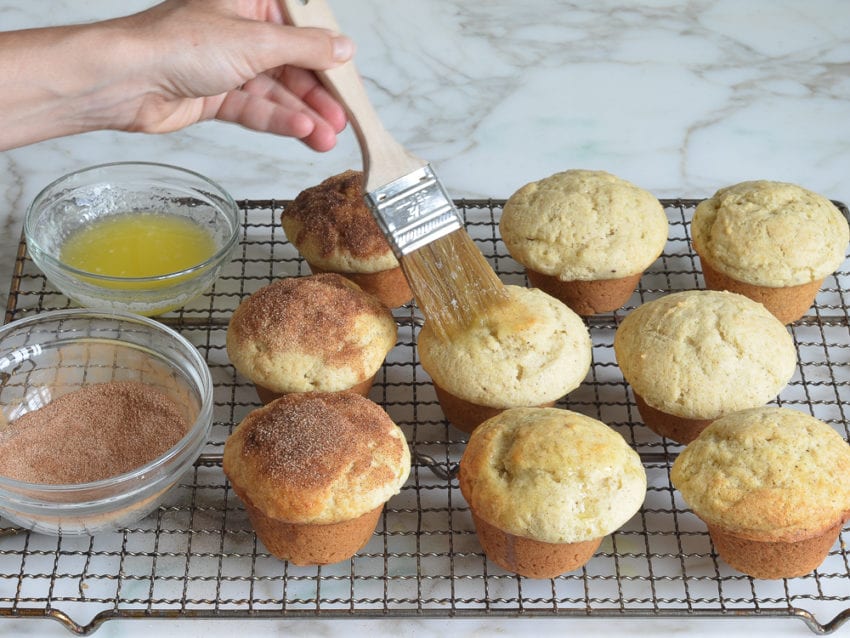 how to make doughnut muffins