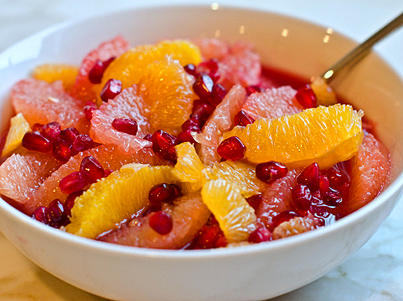 Citrus And Pomegranate Fruit Salad Once Upon A Chef