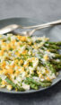 Asparagus Salad with Hard Boiled Eggs and Creamy Dijon Dressing