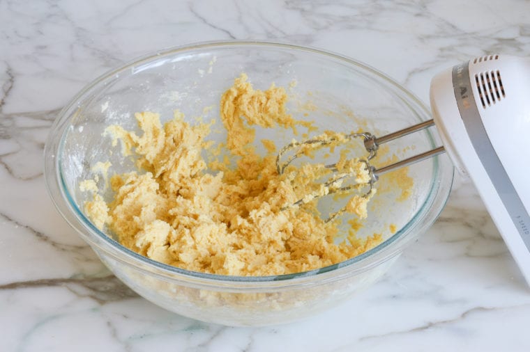 cornmeal cookie batter