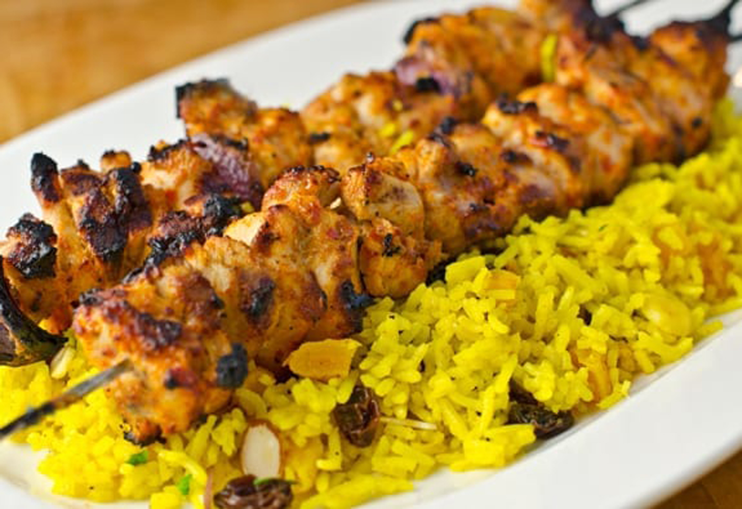 Middle Eastern Chicken Kebabs - Once Upon a Chef