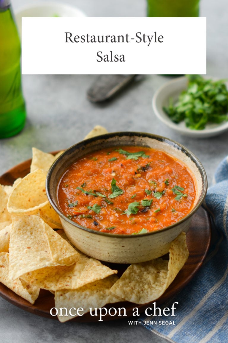 RestaurantStyle Salsa Recipe Once Upon a Chef