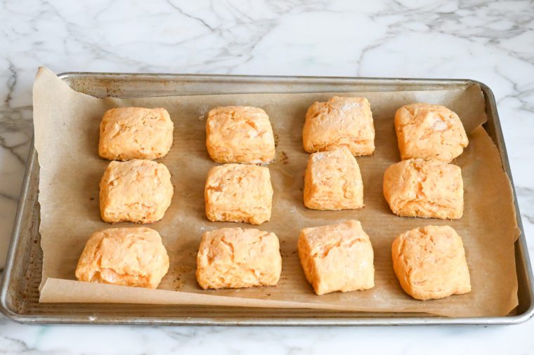 baked sweet potato biscuits