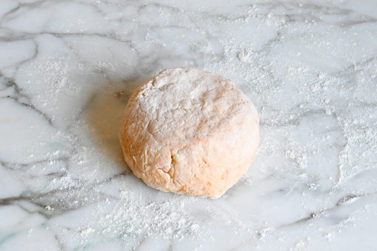 smooth ball of dough