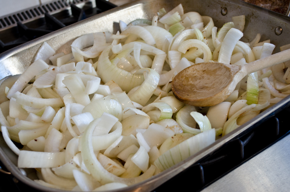 cooked onions for dogs
