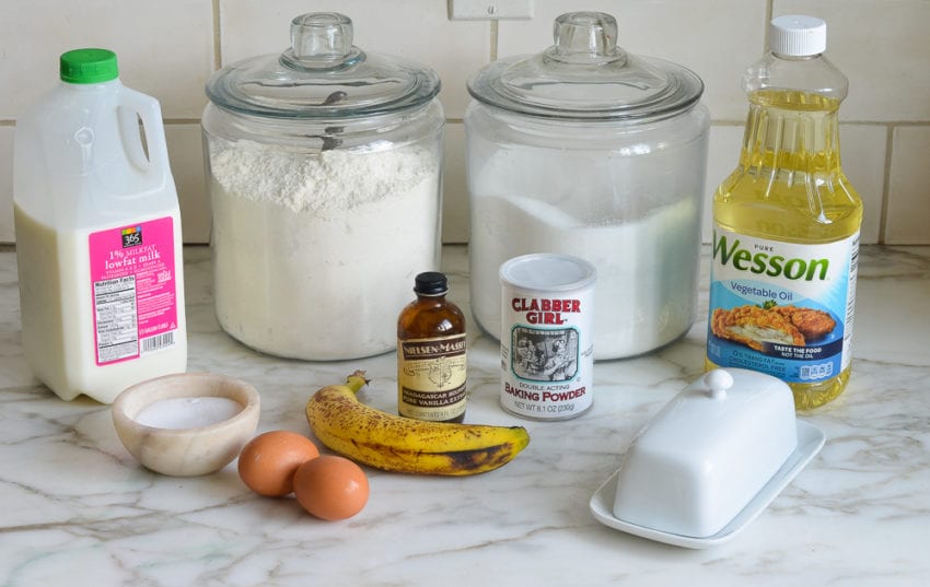 how to make banana pancakes