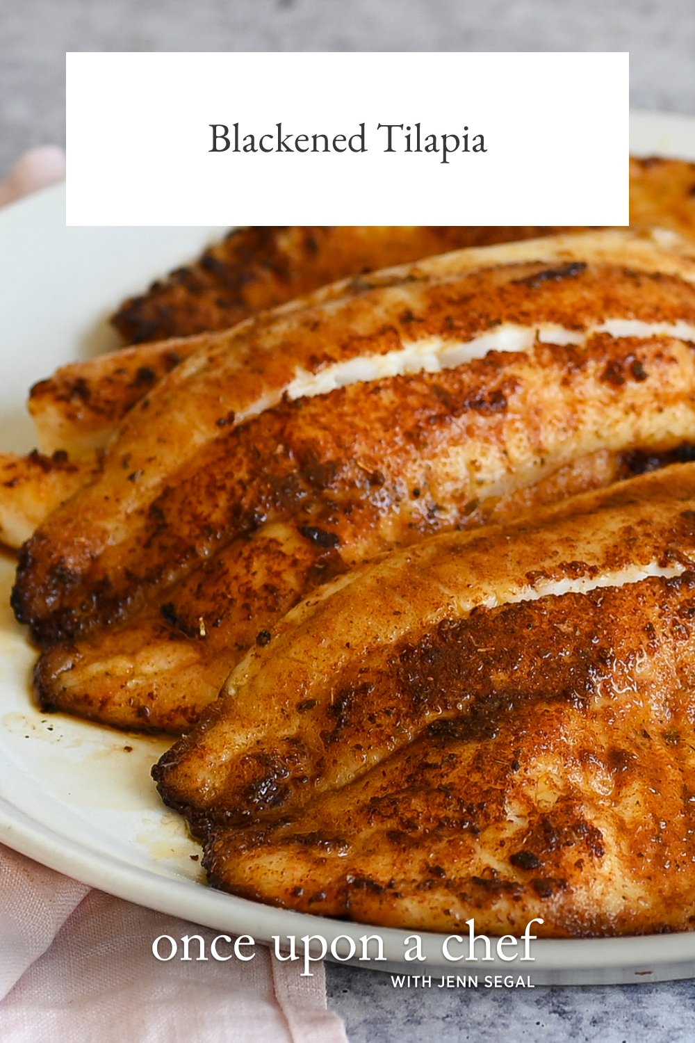 Blackened Tilapia Once Upon a Chef
