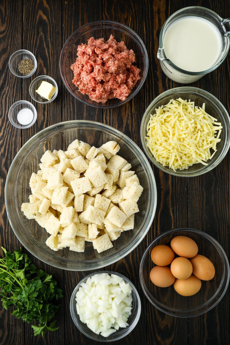 breakfast casserole ingredients