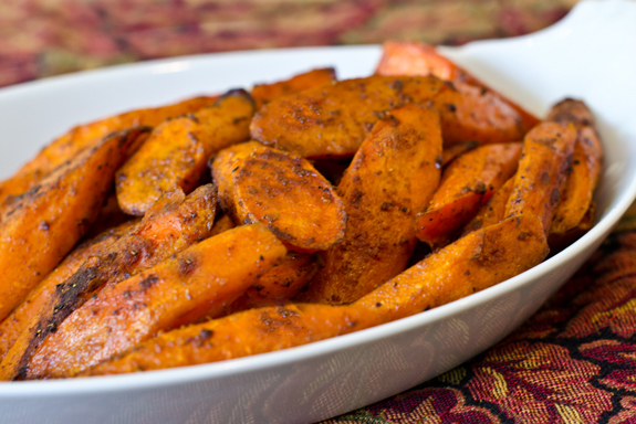 thanksgiving dishes - curried roasted carrots