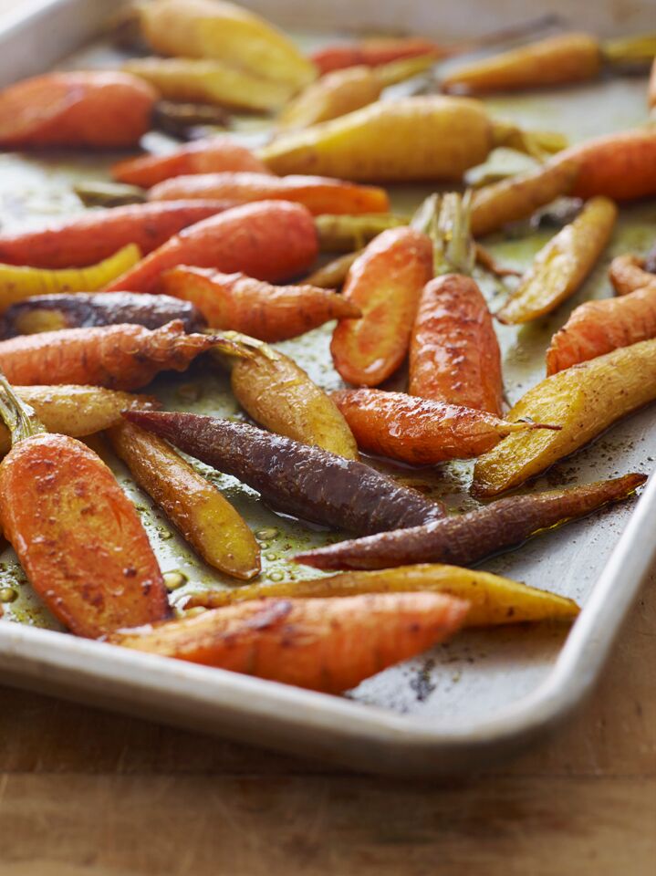 Curried Roasted Carrots