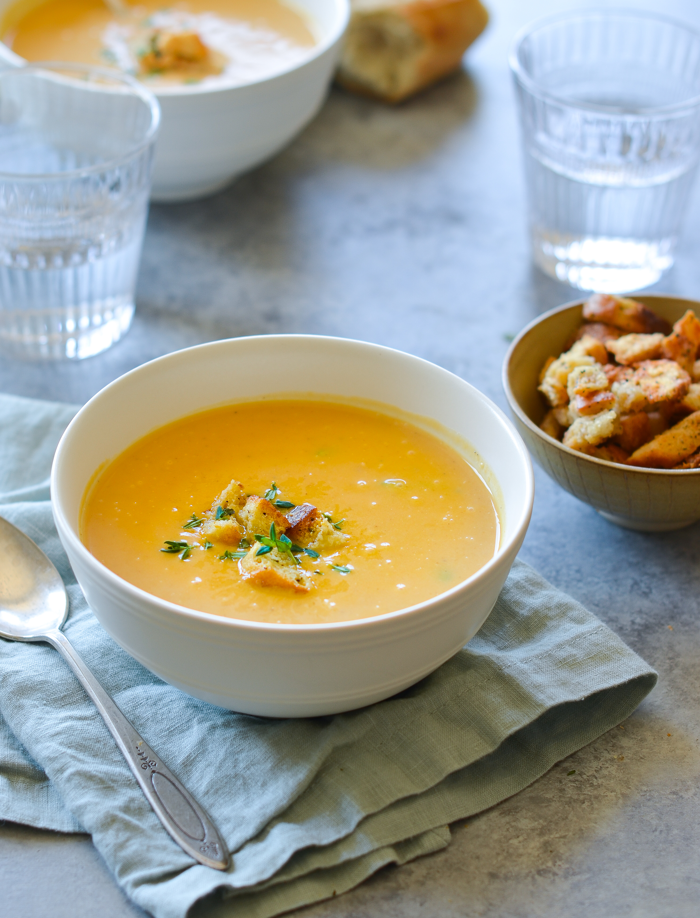 Easy Butternut Squash Soup Once Upon A Chef