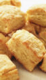 Pile of Southern-style buttermilk biscuits.