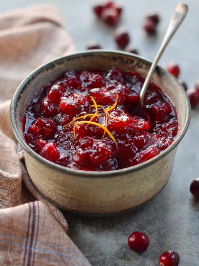 Homemade Cranberry Sauce Is A Must For Thanksgiving