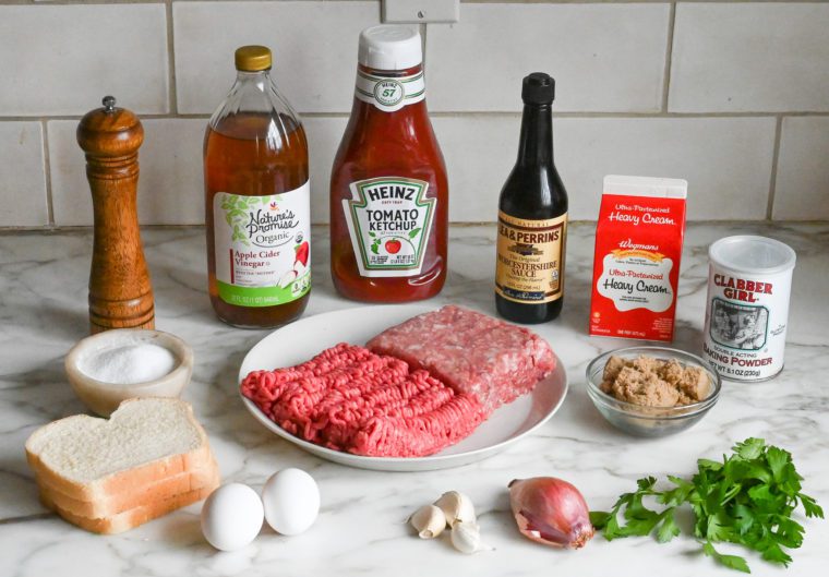 ingredients for cocktail meatballs