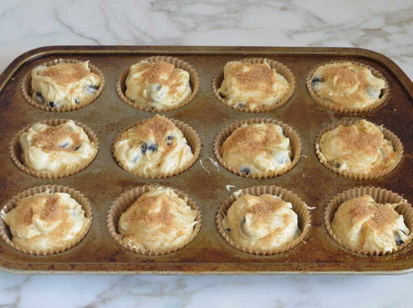 how to make blueberry muffins