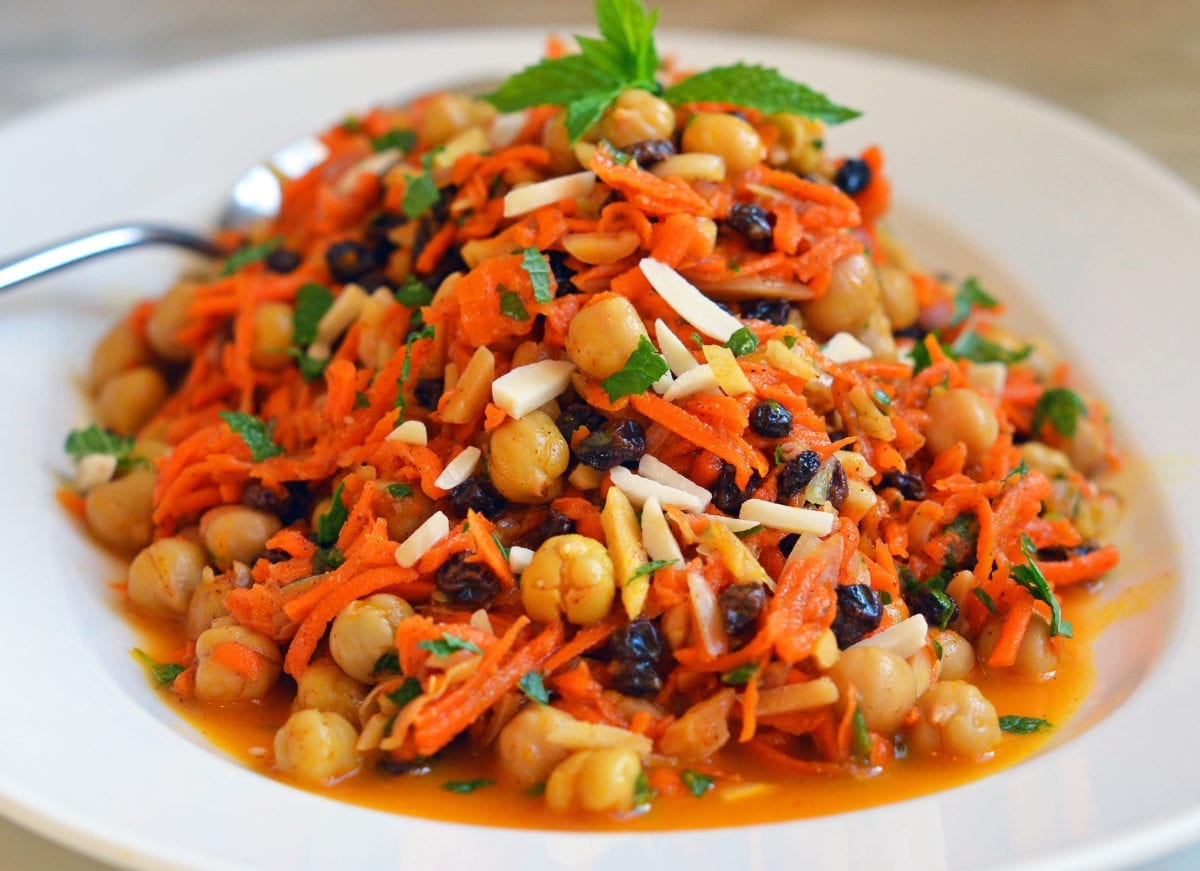 Moroccan Carrot Chickpea Salad Once Upon A Chef