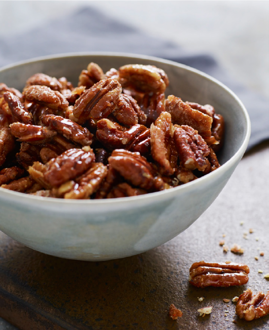 Christmas Candied Pecans
