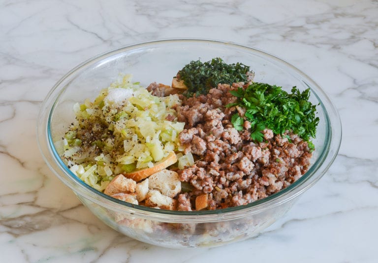 Easy Sausage & Herb Stuffing Once Upon a Chef