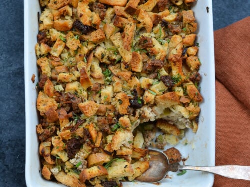 turkey dressing with sausage Stuffing Holiday Recipe Spotlight: Greek Turkey