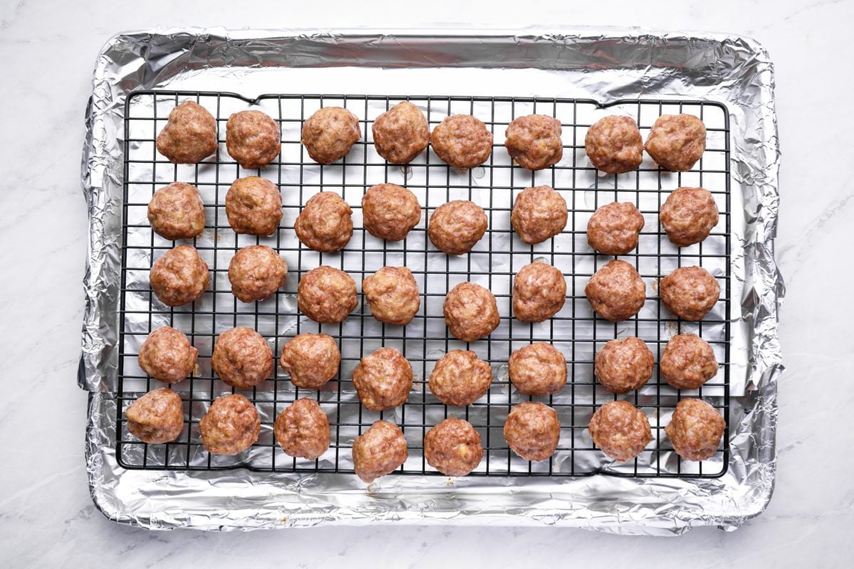 baked Swedish meatballs