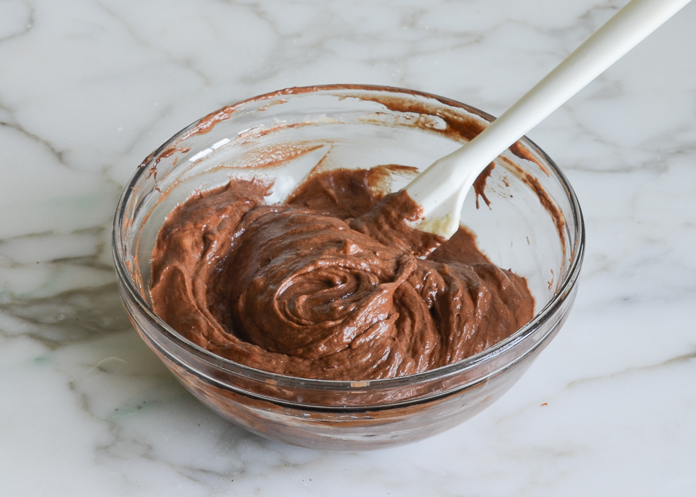 finished chocolate batter